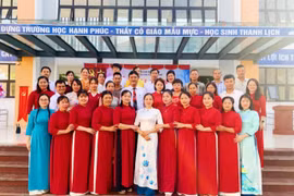 Hơn 9.000 học sinh xã Ứng Thiên hân hoan bước vào năm học mới 2025 - 2026