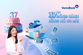 37 năm đồng hành - bùng nổ ưu đãi cùng VietinBank