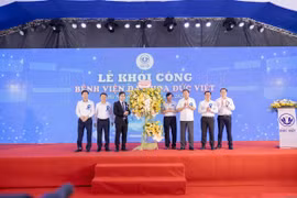 Bệnh viện Đa khoa Đức Việt chính thức khởi công - Dấu ấn mới cho y tế Hà Nội