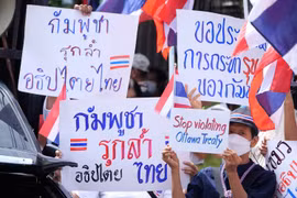 Thái Lan bắt đầu rà phá bom mìn gần biên giới với Campuchia