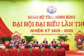 Đại hội đại biểu Đảng bộ tỉnh Ninh Bình lần thứ I, nhiệm kỳ 2025 - 2030 thành công tốt đẹp