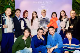 Các tín đồ thời trang tề tựu, chào đón cú bắt tay đầu tiên của Maison Kitsuné và Hanoia