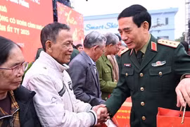 Đại tướng Phan Văn Giang thăm, chúc Tết tại tỉnh Nam Định