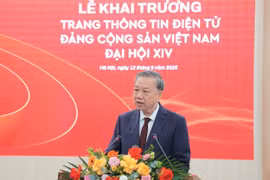 Tổng Bí thư Tô Lâm dự Lễ khai trương Trang tin điện tử 'Đảng Cộng sản Việt Nam – Đại hội XIV'