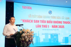 Phát động Chương trình Bảng xếp hạng 'Khách sạn tiêu biểu không thuốc lá' 2025