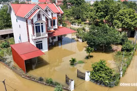 Cảnh báo mưa lớn, lũ rút chậm, ngập lụt còn kéo dài ở miền Bắc
