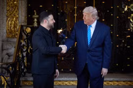 Tổng thống Zelenskyy nói quân đội Mỹ có thể hiện diện ở Ukraine