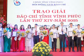 Giải Báo chí tỉnh Vĩnh Phúc lần thứ XIV: Nhiều tác phẩm cổ vũ kịp thời những tập thể, cá nhân học tập và làm theo lời Bác