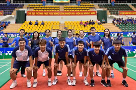 Giải vô địch Cầu lông cá nhân quốc gia năm 2025: Đoàn Bắc Ninh xuất sắc xếp Nhất toàn đoàn