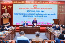 Xây dựng Bộ chỉ số niềm tin xã hội, phát huy sức mạnh đại đoàn kết toàn dân