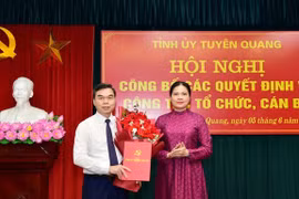 Ban Bí thư chuẩn y nhân sự lãnh đạo chủ chốt tại Tuyên Quang và Hà Giang