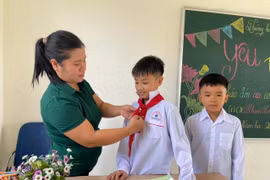 Ngôi trường 8 học sinh, 3 cô giáo chuẩn bị khai giảng trên đảo Trần