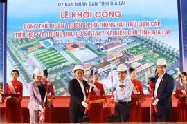 Xây dựng 7 trường nội trú liên cấp tại các xã biên giới Gia Lai: Tạo nền tảng tri thức, nâng bước con em vùng phên dậu