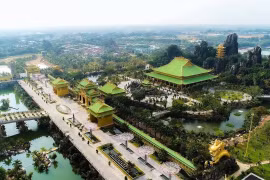 Khu du lịch Đại Nam của vợ chồng bà Phương Hằng tạm ngưng hoạt động