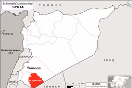 Syria tái triển khai quân đến Suwayda, căng thẳng với Israel leo thang