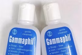Thu hồi toàn quốc lô sữa rửa mặt Gammaphil do chứa chất không công bố