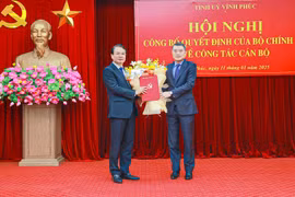 Bí thư Tỉnh ủy Lào Cai Đặng Xuân Phong được điều động, chỉ định giữ chức Bí thư Tỉnh ủy Vĩnh Phúc