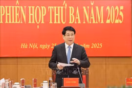 Chủ tịch nước Lương Cường chủ trì Phiên họp thứ ba Ban Chỉ đạo cải cách Tư pháp Trung ương