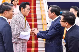 Quốc vương Bhutan và Hoàng hậu bắt đầu thăm cấp Nhà nước tới Việt Nam