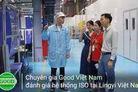 Chứng nhận Quốc gia GOOD Việt Nam đồng hành cùng Lingyi nâng tầm chất lượng theo bộ ba tiêu chuẩn ISO quốc tế