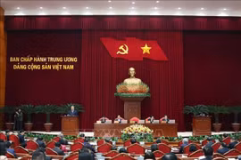 Ngày làm việc thứ nhất của Hội nghị Trung ương khóa XIII