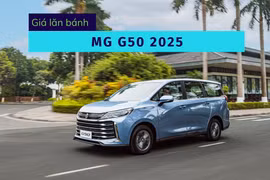 Bảng giá lăn bánh MPV 7 chỗ MG G50 vừa ra mắt khách Việt