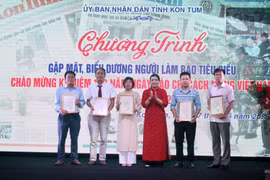 Gia Lai và Kon Tum biểu dương, vinh danh người làm báo tiêu biểu