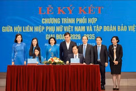 Hội Liên hiệp Phụ nữ Việt Nam và Tập đoàn Bảo Việt ký kết chương trình phối hợp giai đoạn 2026 – 2035