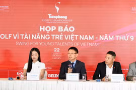 144 golfer tranh tài tại Giải Golf vì tài năng trẻ Việt Nam