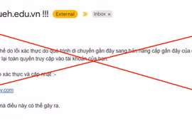 Đại học Kinh tế TPHCM phát cảnh báo về email giả đánh cắp tài khoản