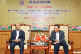 Đoàn Hội Nhà báo Việt Nam thăm, làm việc tại Trung Quốc: Thúc đẩy hợp tác báo chí trong kỷ nguyên số