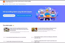Cục Thuế ra mắt Cổng thông tin hỗ trợ cá nhân, hộ kinh doanh và doanh nghiệp vào ngày 18/8