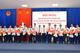 Bạc Liêu bổ nhiệm lãnh đạo các Sở sau hợp nhất