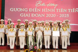 Công an tỉnh Bắc Giang biểu dương 80 điển hình tiên tiến trong phong trào thi đua vì an ninh Tổ quốc
