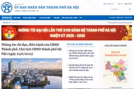 Hà Nội đẩy mạnh truyền thông trên 126 trang thông tin điện tử phường, xã sau sắp xếp