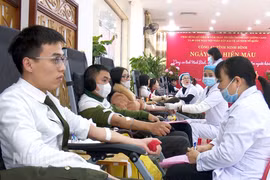 Ninh Bình: Tiếp nhận gần 700 đơn vị máu tại chương trình hiến máu tình nguyện