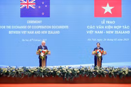 Việt Nam-New Zealand nâng cấp quan hệ lên Đối tác Chiến lược Toàn diện, quyết tâm thực hiện hiệu quả '5 điểm hơn'