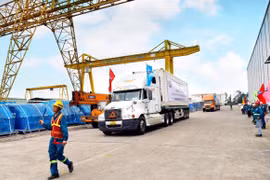 LILAMA bàn giao lô hàng Module điện phân đầu tiên cho Tổng thầu NUCERA
