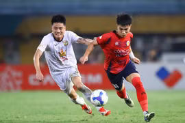 Hồng Lĩnh Hà Tĩnh cầm hòa Công an Hà Nội trong trận cầu không bàn thắng