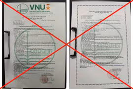 Cảnh báo lừa đảo 'trúng tuyển' Đại học Quốc gia Hà Nội