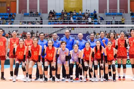 Đội tuyển bóng chuyền nữ Việt Nam thắng áp đảo trận ra quân AVC Nations Cup 2025