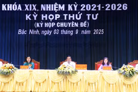 Bắc Ninh: Thông qua 5 nghị quyết quan trọng tại Kỳ họp chuyên đề