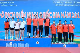 Đoàn vận động viên Ninh Bình giành 2 Huy chương Vàng tại Giải vô địch Điền kinh Quốc gia 2025