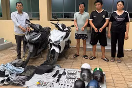TP HCM: Tóm băng nhóm trộm cắp xe máy chuyên nghiệp