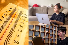 Hà Nội: Người dân ‘trốn’ trong nhà để tránh nắng