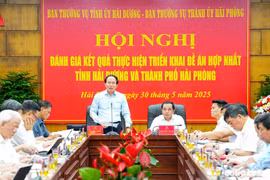 Tập trung thực hiện nhiệm vụ hợp nhất tỉnh Hải Dương và TP Hải Phòng