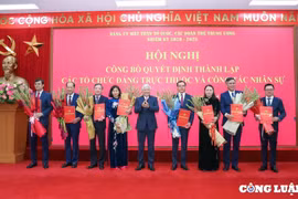 Công bố quyết định thành lập Đảng bộ Trung ương Hội Nhà báo Việt Nam