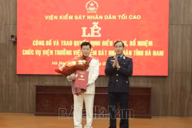 Viện Kiểm sát Nhân dân tỉnh Hà Nam có tân Viện trưởng