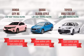 Cùng tầm giá, Skoda Slavia có gì cạnh tranh Toyota Vios và Honda City?