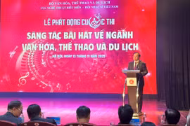 Phát động cuộc thi sáng tác bài hát về ngành Văn hóa, Thể thao và Du lịch